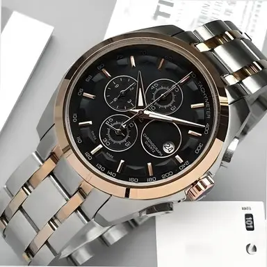 Reflet 50 primium gray gold watch for men