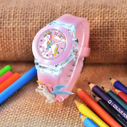 Analog lights 3d cartoon design  watch for kids